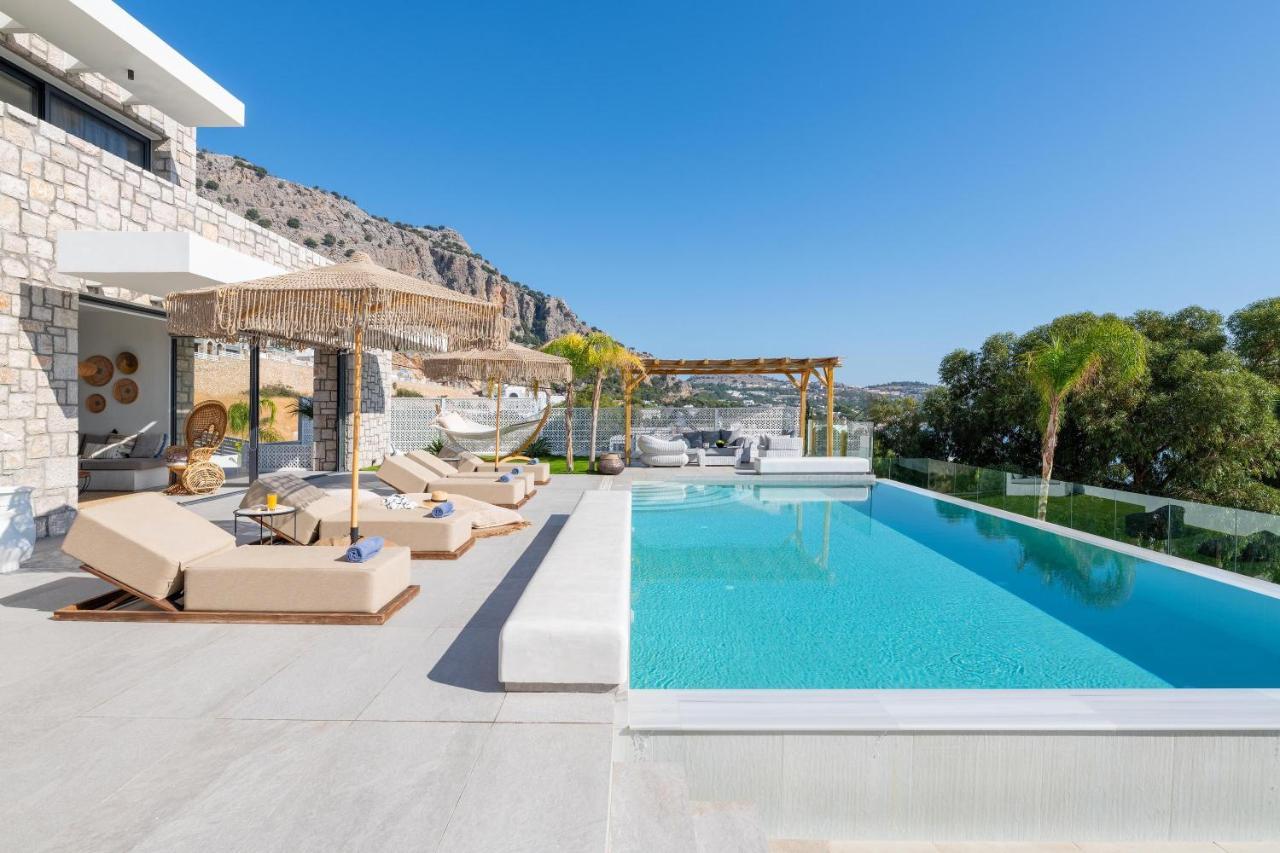 Lido Blue Villa Pefki Exterior foto